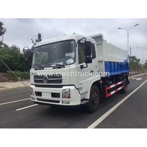 Guranteed 100% Dongfeng cummins 180hp waste transfer truck